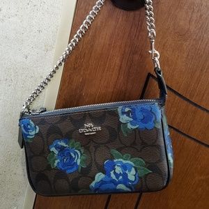 Coach Large Wristlet with Jumbo Floral Print